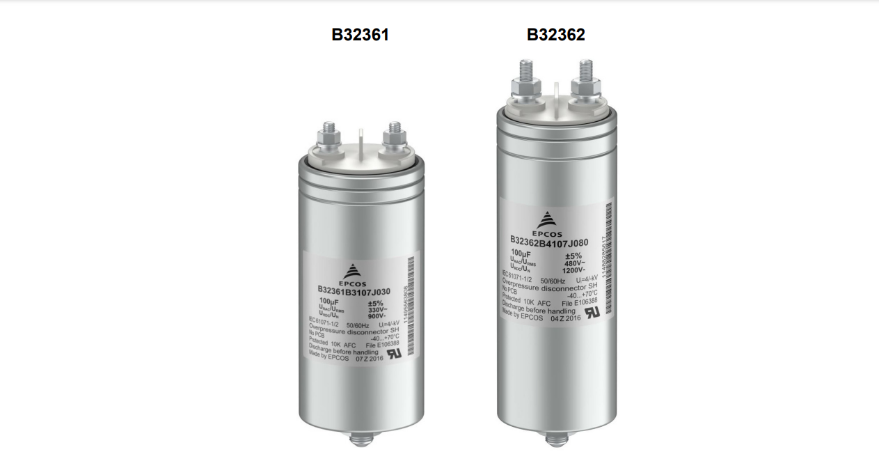 B32362C5137J300 EPCOS电容器